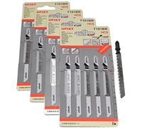 Jigsaw Blades T101BR for Down Cutting Laminates and Veneers High Carbon Steel HCS 20 Pack Fits AEG, Black & Decker, Bosch, Dewalt, Elu, Festool, Hitachi, Makita, Metabo and Skil by Yourspares
