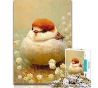Jigsaw Cartoon Flamingo Jigsaws Puzzles 1000 Pieces for Adults Gifts,Birthday Gift Idea for Adults, Family Game And Hobby 50x75cm