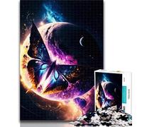 Jigsaw Cosmic Nebula Butterfly 1000 Piece Jigsaw Puzzles for Teenagers,for Age 14+ Impossible Game Best Gift for Adults And Teenagers 50x75cm