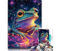 Jigsaw Dream Frog Jigsaw Puzzles for Teenagers 1000 Pieces,Birthday Present, Gifts, Wall Art for And Age 14 Years Up 26x38cm