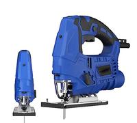 Jigsaw, Electric Jigsaw with Laser, 2000W Max Cutting Depth 110mm for Wood, 0-4 Orbital Sets, 6 Variable Speeds, Bevel Cutting: -45 ° to 45 with Blade