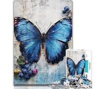 Jigsaw Fantasy Butterfly 1000 Piece Jigsaw Puzzle for Adults Teens,Challenging Game And Family Play Parent-child Interaction 26x38cm