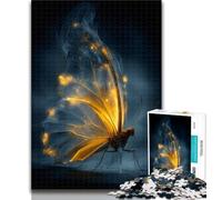Jigsaw Fantasy Butterfly Jigsaw Puzzles for Teenagers,with Fully Interlocking Randomly Shaped Pieces for And 14 Years Old 50x75cm