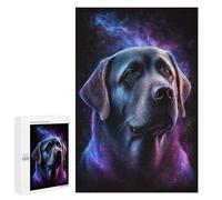 Jigsaw for Adults 1000 PCS Cosmic Labrador Portrait-5 Jigsaw Puzzles for Adults Analysis And Logic Train Your Brain And Hands Toy Intellectual Game 1000 PCS