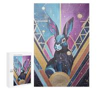 Jigsaw for Adults 1000 PCS Eclipse Rabbit Jigsaw Puzzles for Adults Analysis And Logic Train Your Brain And Hands Toy Intellectual Game 1000 PCS