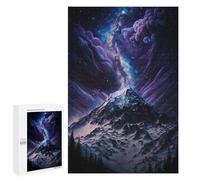 Jigsaw for Adults 1000 PCS Galactic Mountain Landscape Jigsaw Puzzles for Adults Analysis And Logic Train Your Brain And Hands Toy Intellectual Game 1000 PCS
