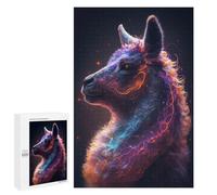 Jigsaw for Adults 1000 PCS Galaxy Alpaca Llama Meme Jigsaw Puzzles for Adults Analysis And Logic Train Your Brain And Hands Toy Intellectual Game 1000 PCS
