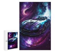 Jigsaw for Adults 1000 PCS Galaxy Sports Car Art Print Jigsaw Puzzles for Adults Analysis And Logic Train Your Brain And Hands Toy Intellectual Game 1000 PCS