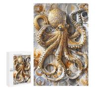 Jigsaw for Adults 1000 PCS Golden Octopus Elegance Jigsaw Puzzles for Adults Analysis And Logic Train Your Brain And Hands Toy Intellectual Game 1000 PCS