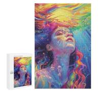 Jigsaw for Adults 1000 PCS Liquid Dreams Jigsaw Puzzles for Adults Analysis And Logic Train Your Brain And Hands Toy Intellectual Game 1000 PCS