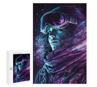 Jigsaw for Adults 1000 PCS Neon Galaxy Adventure Jacket Jigsaw Puzzles for Adults Analysis And Logic Train Your Brain And Hands Toy Intellectual Game 1000 PCS