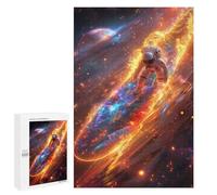 Jigsaw for Adults 1000 PCS Space Surfer Jigsaw Puzzles for Adults Analysis And Logic Train Your Brain And Hands Toy Intellectual Game 1000 PCS