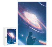 Jigsaw for Adults 1000 PCS Space Symphony Celestial Concert Jigsaw Puzzles for Adults Analysis And Logic Train Your Brain And Hands Toy Intellectual Game 1000 PCS