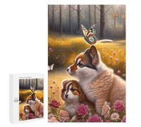 Jigsaw for Adults 1000 PCS Whimsical Forest Friends Jigsaw Puzzles for Adults Analysis And Logic Train Your Brain And Hands Toy Intellectual Game 1000 PCS