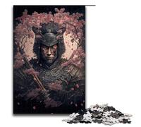 Jigsaw for Adults 1000 Piece Art Japanese Ninja Puzzle Wooden Jigsaw Educational Game Challenge Toy 1000 PCS(75x50cm)