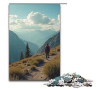 Jigsaw for Adults 1000 Piece Birdsong in The Empty Mountains Puzzle for Adults Wooden Puzzles Family Games Christmas Birthday Gifts 1000 PCS(75x50cm)