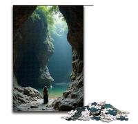 Jigsaw for Adults 1000 Piece Cave And Strange Stone Puzzle for Adults Wooden Puzzles Family Games Christmas Birthday Gifts 1000 PCS(75x50cm)