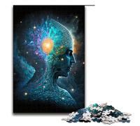 Jigsaw for Adults 1000 Piece Esoteric Zen Universe Puzzle for Adults Wooden Family Games Christmas Birthday Gifts 75x50cm