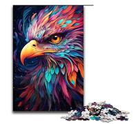 Jigsaw for Adults 1000 Piece Exotic Colorful Eagle Puzzle for Adults Wooden Puzzles Family Games Christmas Birthday Gifts 1000 PCS(75x50cm)