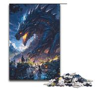 Jigsaw for Adults 1000 Piece Godly Beasts Puzzle for Adults Wooden Puzzles Family Games Christmas Birthday Gifts 1000 PCS(38x26cm)