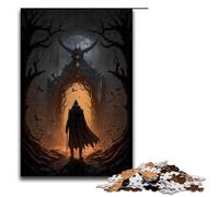 Jigsaw for Adults 1000 Piece Horror Art Puzzle for Adults Wooden Family Games Christmas Birthday Gifts 75x50cm