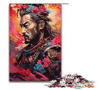 Jigsaw for Adults 1000 Piece Japanese Sakura Warriors Puzzle Paper Jigsaw Educational Game Challenge Toy 1000PCS(38x26cm)
