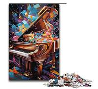 Jigsaw for Adults 1000 Piece Piano Colorfull Puzzle for Adults Paper Puzzles Family Games Christmas Birthday Gifts 1000 PCS(38x26cm)