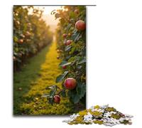 Jigsaw for Adults 1000 Piece The Orchard Is Full of Fruits in Autumn Puzzle Wooden Jigsaw Educational Game Challenge Toy 1000 PCS(75x50cm)