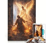 Jigsaw for Adults 1000 Pieces Angel Frees St. Peter, Practical Game, But Fun And Humorous, Artists' Collection, Fine Arts 38x52cm