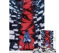 Jigsaw for Adults 1000 Pieces Anime Girl Facing Fear Puzzles for Teenagers Difficult Challenge Train Your Brain And Hands Great Gifts for Gaming (50x75cm)