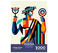 Jigsaw for Adults 1000 Pieces Apollo God of Oracles Puzzles for Adults DIY Toys Analysis And Logic Gifts for Friends And Family 38x26cm/1000pcs