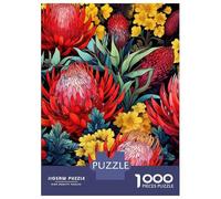 Jigsaw for Adults 1000 Pieces Australian Native Flowers Teenager Puzzles Hands-on Game Presents for Women Christmas Birthday Gifts 70x50cm/1000pcs