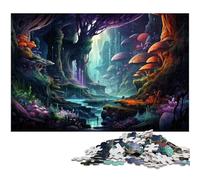 Jigsaw for Adults 1000 Pieces Beautiful And Wonderful World Scenery Puzzles for Wooden Puzzles Educational Stress Relief Toy 1000 PCS(75x50cm)