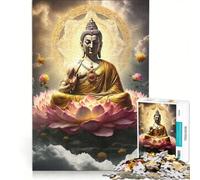 Jigsaw for Adults 1000 Pieces Buddha V, Toy Wall Decor, Parent-child Interaction, Unique Birthday And Gifts 50x75cm
