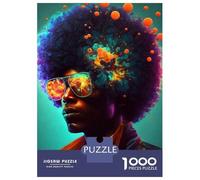 Jigsaw for Adults 1000 Pieces Colorful Thoughts Puzzles for Adults Hands-on Game Difficult Hard Gifts for Friends And Family 38x26cm/1000pcs