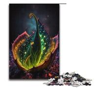 Jigsaw for Adults 1000 Pieces Cosmic Carnivore Succulent Paper Puzzle for Kids Educational Game 1000 PCS(38x26cm)
