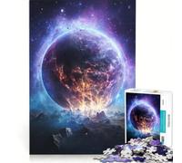 Jigsaw for Adults 1000 Pieces Cosmic Collapse, Educational Toy, But Fun And Humorous, with Matching Poster And Trivia Sheet 38x26cm