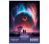 Jigsaw for Adults 1000 Pieces Cosmic Love Planetary Puzzles for Adults Hands-on Game But Fun And Humorous Fun at Home Activities, 70x50cm/1000pcs
