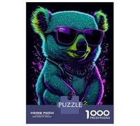 Jigsaw for Adults 1000 Pieces Cute Whimsical Koala Adult Puzzles Family Game Precision Cutting Unique Birthday And Xmas Gifts 70x50cm/1000pcs