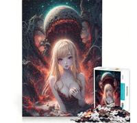 Jigsaw for Adults 1000 Pieces Darkness Psycho Creature, Family Games, Analysis And Logic, Improving Love between Couples 38x52cm