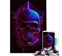 Jigsaw for Adults 1000 Pieces Digital Afterlife for Educational Game Challenge Toy Relax Games Family Activities Gifts Birthday (Size 38x52cm)