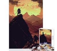 Jigsaw for Adults 1000 Pieces Duel at Dawn Puzzles for Teenagers Difficult Challenge Train Your Brain And Hands Great Gifts for Gaming (38x52cm)