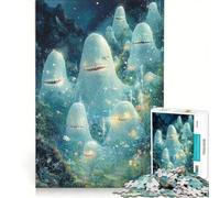 Jigsaw for Adults 1000 Pieces Enchanted Whisper Valley, Practical Game, Staycation Kill Time, Enhance Love between Couples 50x75cm