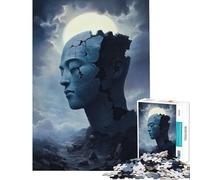 Jigsaw for Adults 1000 Pieces Erosion of Thoughts for Educational Game Challenge Toy Relax Games A Work of Art Gifts for Women Men (Size 50x75cm)