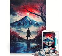 Jigsaw for Adults 1000 Pieces Evening Mist in Asia, Practical Game, But Fun And Humorous, Artists' Collection, Fine Arts 50x75cm