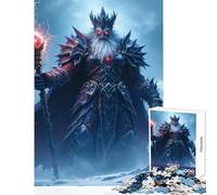 Jigsaw for Adults 1000 Pieces Frost King Puzzles for Teenagers Difficult Challenge Train Your Brain And Hands Great Gifts for Gaming (38x52cm)