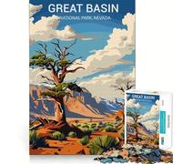 Jigsaw for Adults 1000 Pieces Great Basin National Park Smooth Joint Fun Problem Solve Fun Casual Game Time Birthday Art Play (50x75cm)