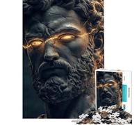 Jigsaw for Adults 1000 Pieces Gr od Zeus Puzzles for Adults Relaxing Games Precision Cutting Challenging Game Gifts (Size 38x52cm)