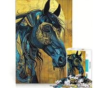 Jigsaw for Adults 1000 Pieces Iconic Pegasus, Brain Teaser Game, Challenging To Complete, Artists Collection, Fine Art (50x75cm)