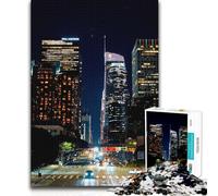 Jigsaw for Adults 1000 Pieces Los Angeles Educational Games Difficult Challenge Secret Santa Gifts (size 38x52cm)
